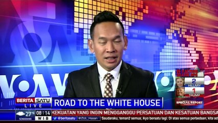 Sebanyak 321 Juta Warga AS Tentukan Penghuni White House