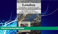 Best Buy Deals  London Unanchor Travel Guide - An Insider s Guide to the Best of London in