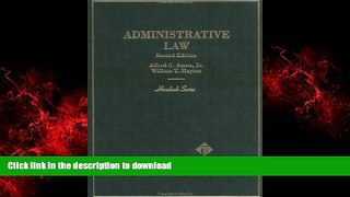 Read book  Aman and Mayton s Administrative Law, 2d (Hornbook Series) online for ipad