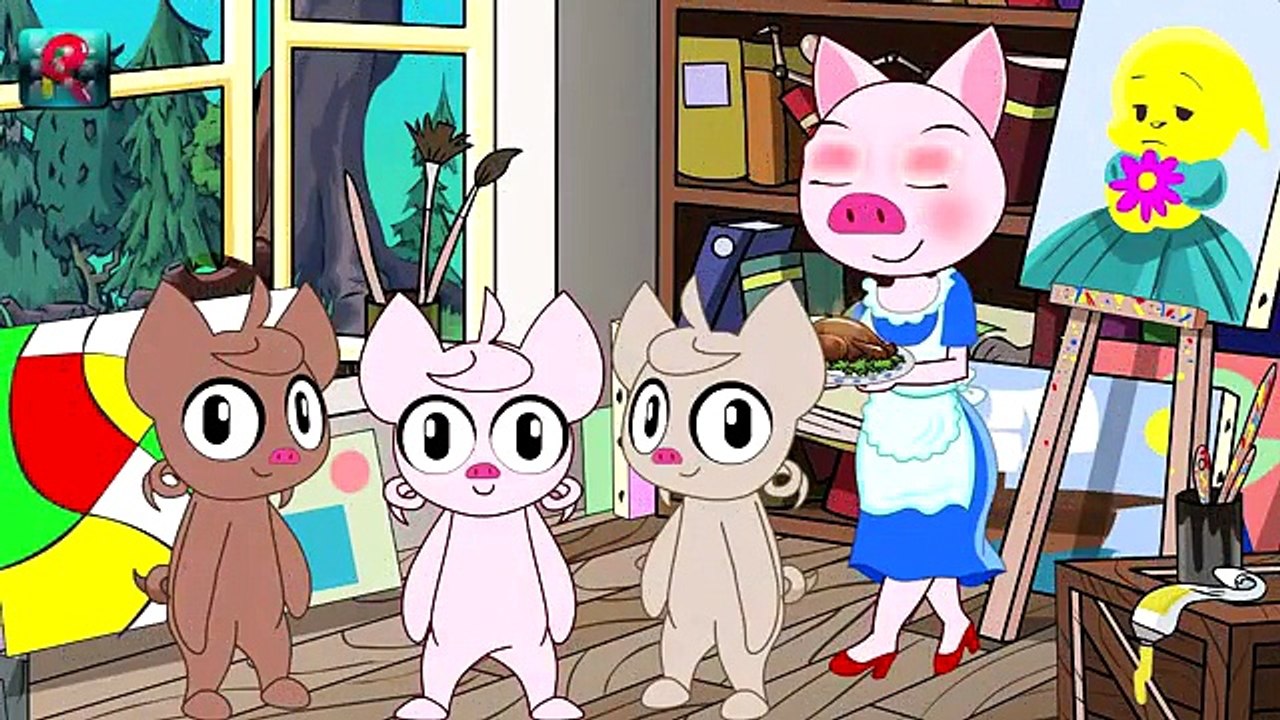 This Little Piggy Went To The Market! - Little Piggy Song!