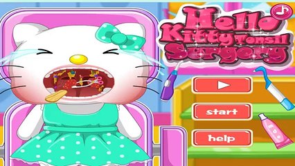 Hello Kitty Tonsil Surgery | Children Games To Play | totalkidsonline