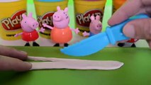 Pig George e Familia Peppa Pig e massinha De Modelar Play-doh Halloween!!! Em Portugues Tototoykids