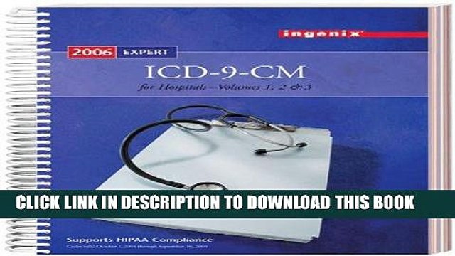 [PDF] ICD-9-CM Expert for Hospitals, Vols 1, 2 3 - 2006 Popular Collection