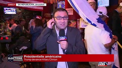 Trump devance Clinton : petit tour dans les QG