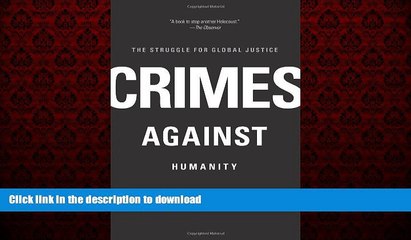 Best book  Crimes Against Humanity: The Struggle for Global Justice online to buy