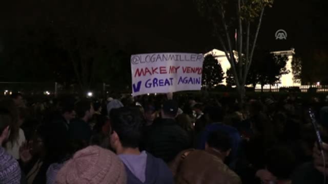 ABD Seçimleri - Beyaz Saray Önünde Bekleyiş Sürüyor - Washıngton