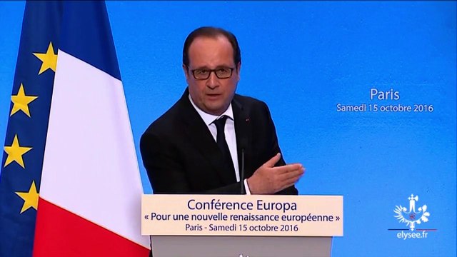 Aux États-Unis, une présidente sera élue , la prédiction ratée de François Hollande