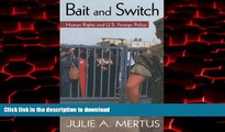 Buy book  Bait and Switch: Human Rights and U.S. Foreign Policy (Global Horizons) online for ipad