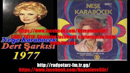 NEŞE KARABÖCEK  Dert şarkısı 1977