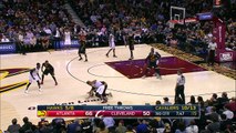 Kyrie Irving Between the Legs Pass to LeBron James