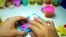 Peppa Pig and Cars Doug Set, Play Doh Sweet Creations with Peppa Pig Toys, Playdough Video Cars