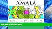 READ book  Amala Mandalas: Beautiful Mandala Coloring Book - Simple, calm, no stress Mandalas to