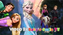 Tangled Vs Frozen Daddy Finger ✦ Finger Family ✦ Funnie Animation Nursery Rhymes Songs for Children