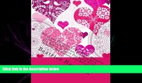 FREE DOWNLOAD  Relax and Destress: Lovely Heart Mandalas Patterns Art Designs Coloring Book For