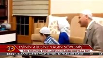 Eşinin ailesine yalan söylemiş