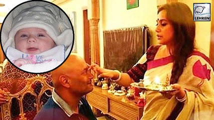 Rani Mukerji's Daughter Adira's 1st Bhai Dooj