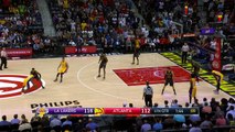 Larry Nance Jr High Flying Dunk | Lakers vs Hawks | November 2, 2016 | 2016-17 NBA Season