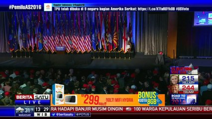 Analis Ekonomi: Pasar Lebih Merespon Hillary