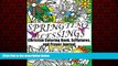 FREE PDF  Springtime Blessings: Christian Coloring Book, Scriptures, and Prayer Journal (Living