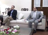 European Union Ambassador-designate Mr. Jean Francios Cautain meets Sindh Chief Minister Syed Murad Ali Shah.