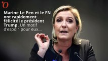 Donald Trump président : Marine Le Pen et le FN jubilent
