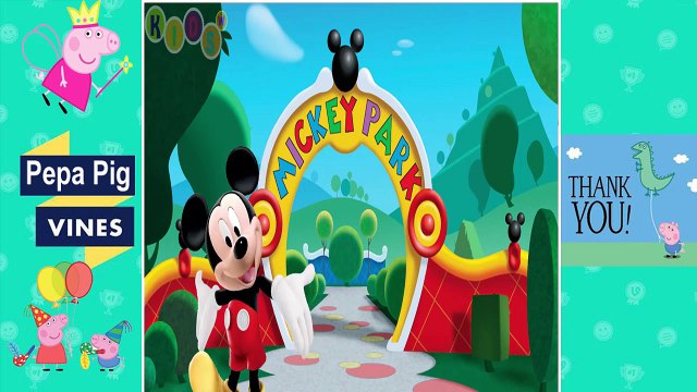 Peppa Pig Vines Peppa Pig Mickey Mouse Finger Family Pocoyo Nursery Rhymes By Peppa Pig Vines