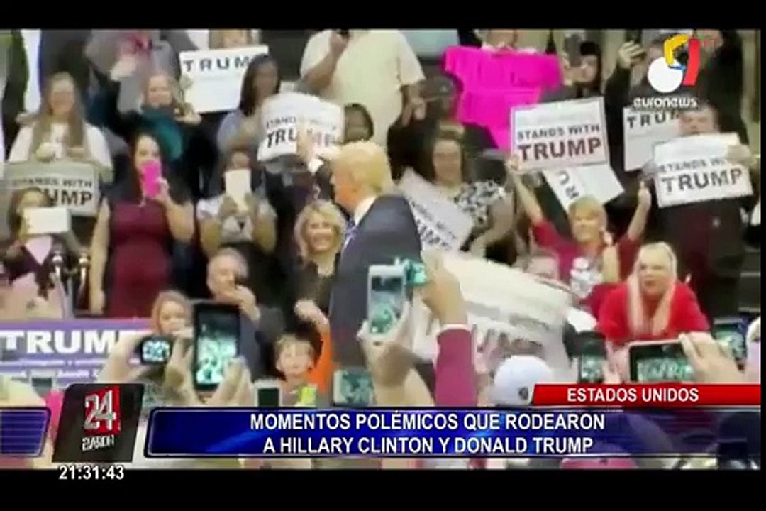 Polémicos momentos que marcaron campaña presidencial en EEUU