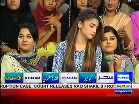 Iffat Omar Prasing Imran Khan And Bashing Nawaz Sharif In Front Of javed Latif