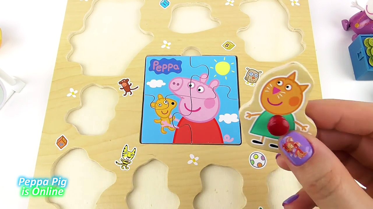Peppa Pig Puzzle ❤️ Peppa and Friends Wooden Pin Puzzle ❤️ Peppa Pig is Online