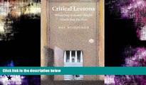 FREE DOWNLOAD  Critical Lessons: What our Schools Should Teach  FREE BOOOK ONLINE