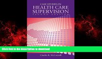 Buy books  Case Studies In Health Care Supervision online for ipad