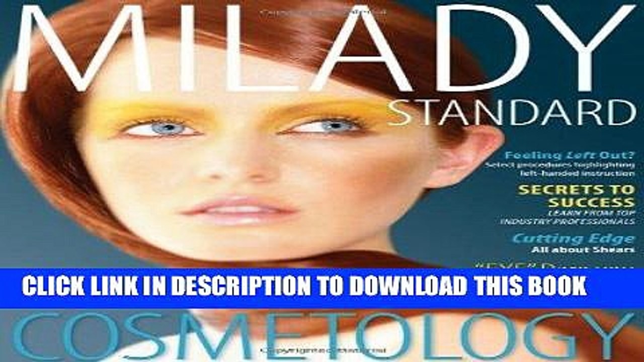 [PDF] FREE Milady Standard Cosmetology 2012 (Milady s Standard Cosmetology) [Read] Online