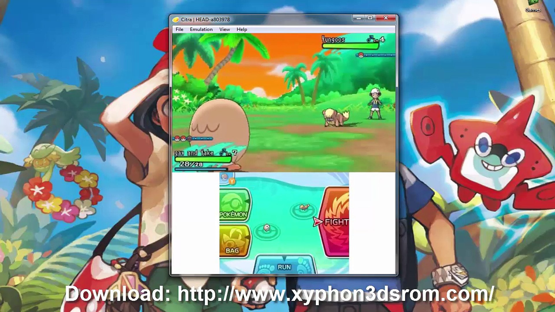 pokemon sun and moon demo cia