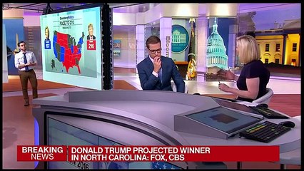 Donald Trump Defeats Hillary Clinton in North Carolina