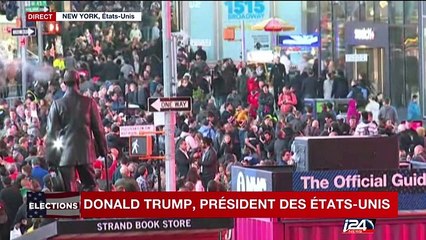 Les réactions New Yorkaises à l'élection de Trump