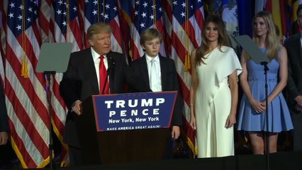 Donald Trump est élu président des Etats-Unis