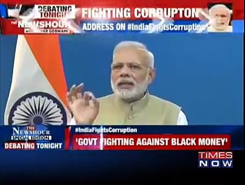 Modi Speech on Rs. 500 and 1000 notes