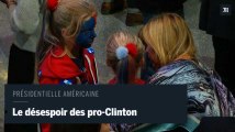 Aux Etats-Unis, la sidération des partisans d'Hillary Clinton