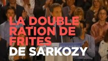 La double ration de frites de Sarkozy pour ceux qui ne mangent pas de porc