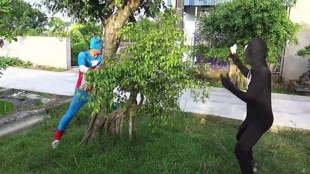 Frozen Elsa vs Spiderman vs Venom theft Diamond Joker pranks Funny Superheroes in real life