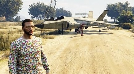 LE BLED'ART-PLUS JAMAIS JE TOUCHE AUX AVIONS ! - GTA V