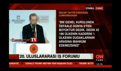 Erdoğan'dan ABD'deki seçim sonucuna ilişkin açıklama