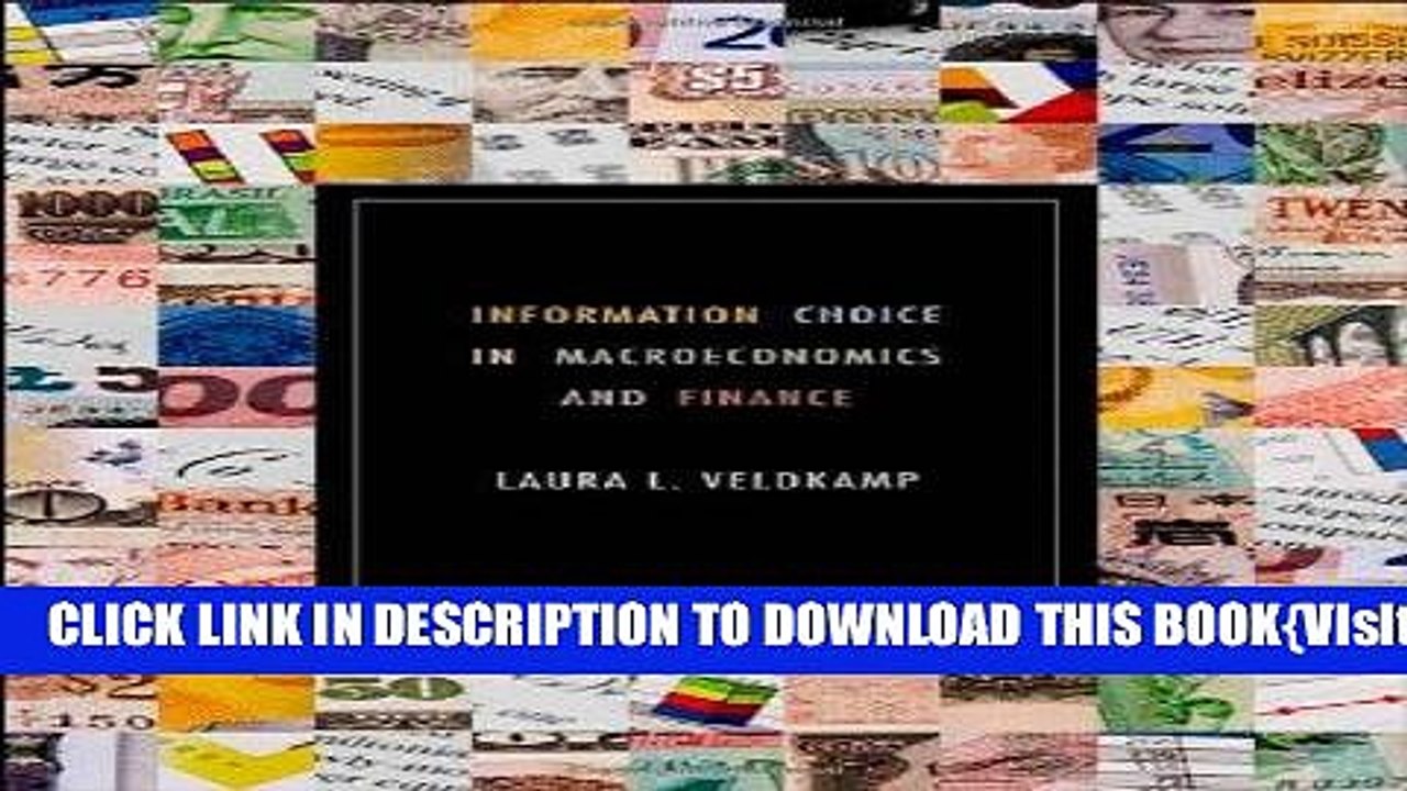 [PDF] Information Choice in Macroeconomics and Finance Full Collection
