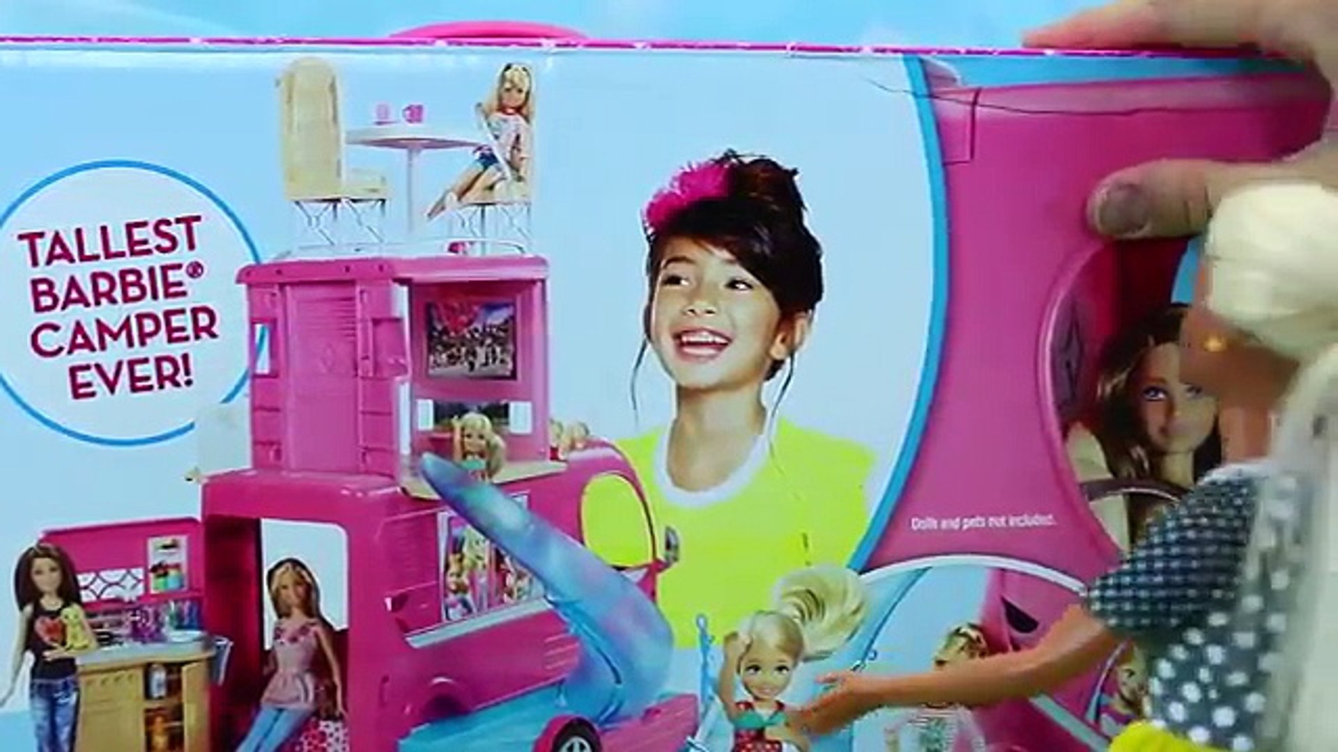 barbie 3 in 1 camper van