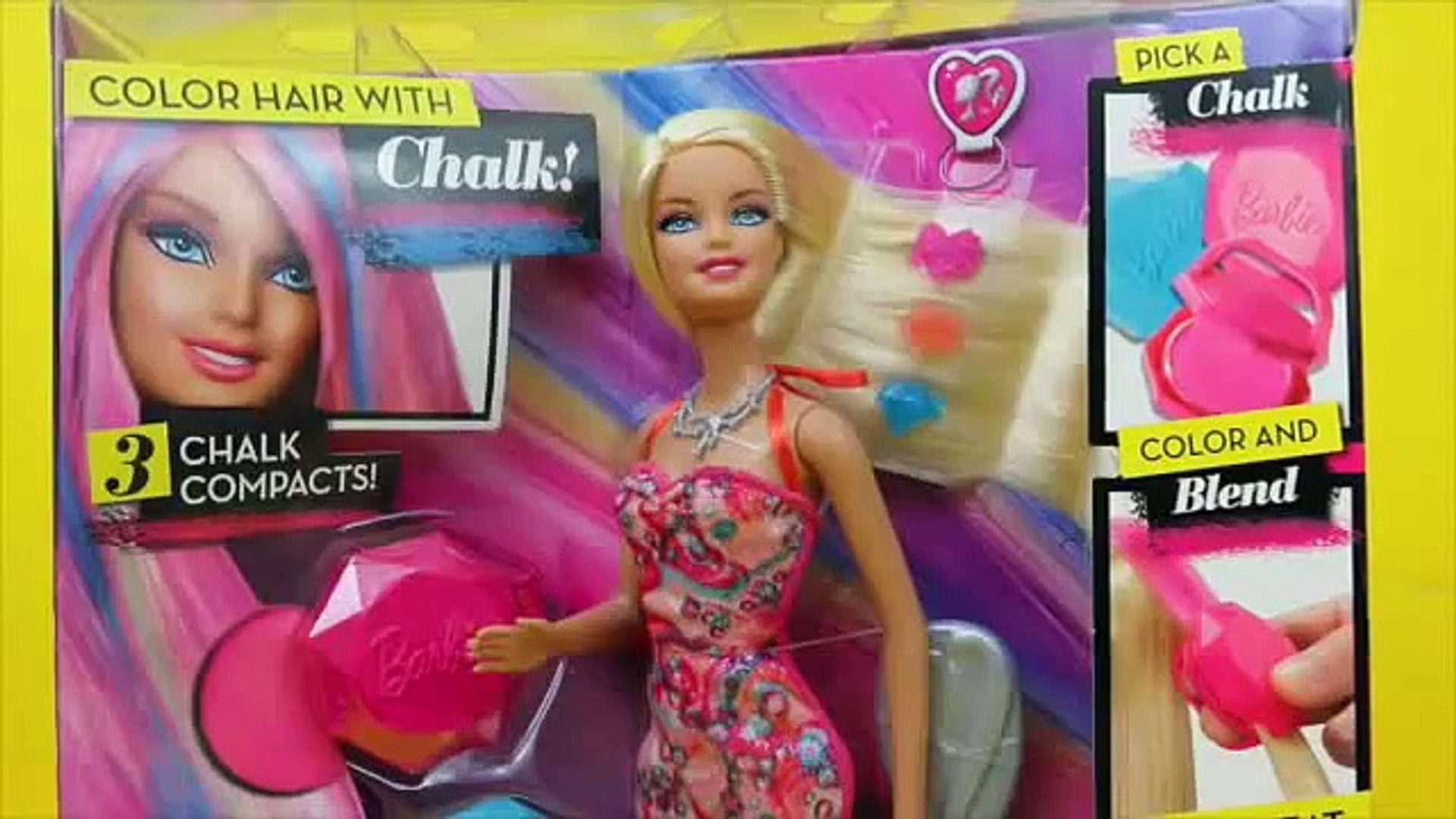 barbie hair color