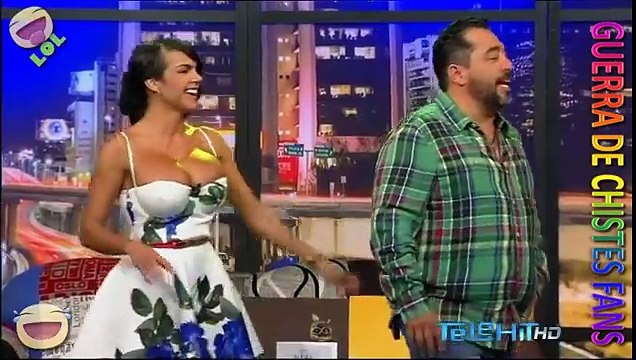 Guerra de Chistes - Invitada Aleira Avendaño trollea a Radames jaja