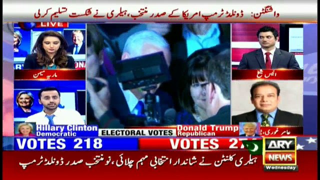 Special Transmission on US Presidential Elections 9th Nov 2016 1pm to 2pm