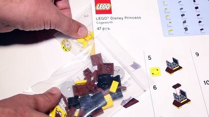 Lego Disney Princess Lumiere and Cogsworth Toys R Us Event Speed Build