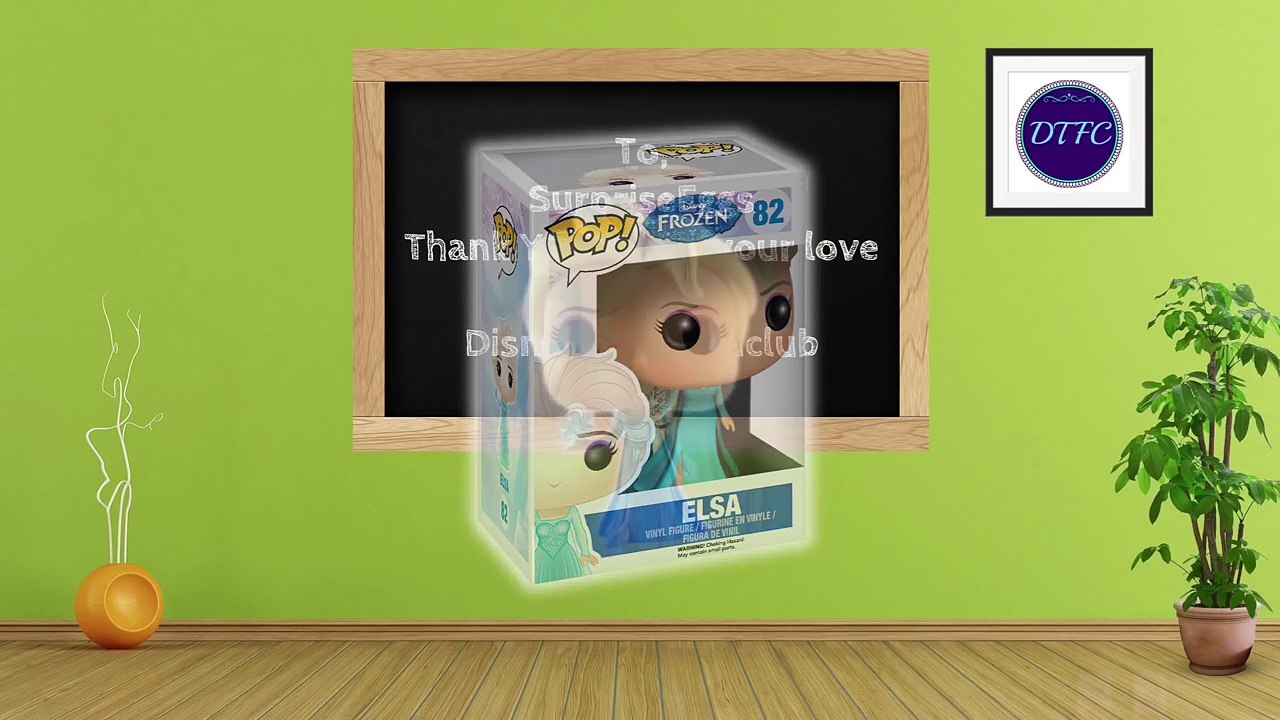 Receiving Fan Award from Disney Toys Fanclub - SurpriseEggs