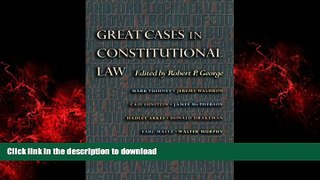 liberty book  Great Cases in Constitutional Law online for ipad